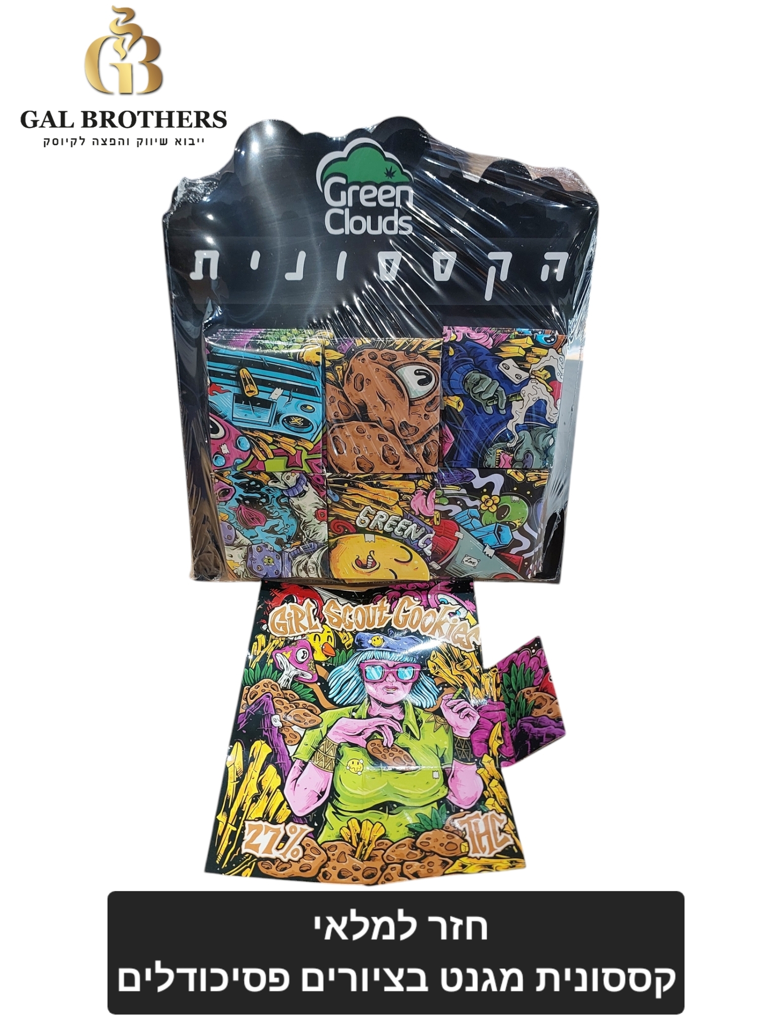 קססונית מגנט(48 יח')