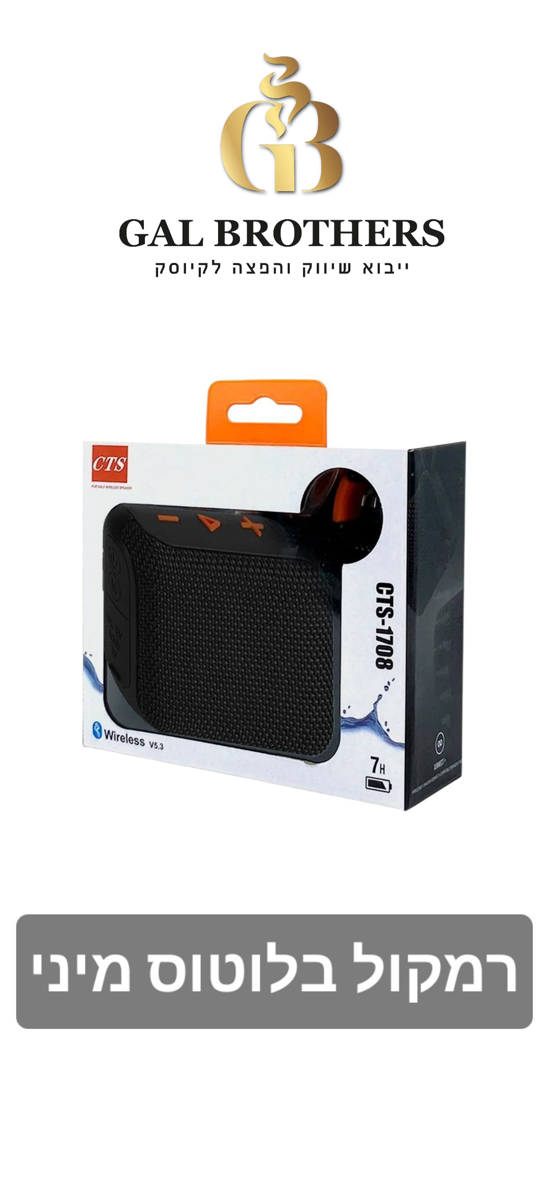 רמקול בלוטוס קטן